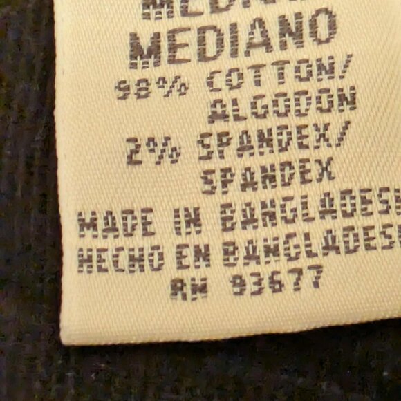 J.C. Penny St. Johns Bay Black 7 Button Up Corduroy Womens M Jacket - NWT - Picture 7 of 13